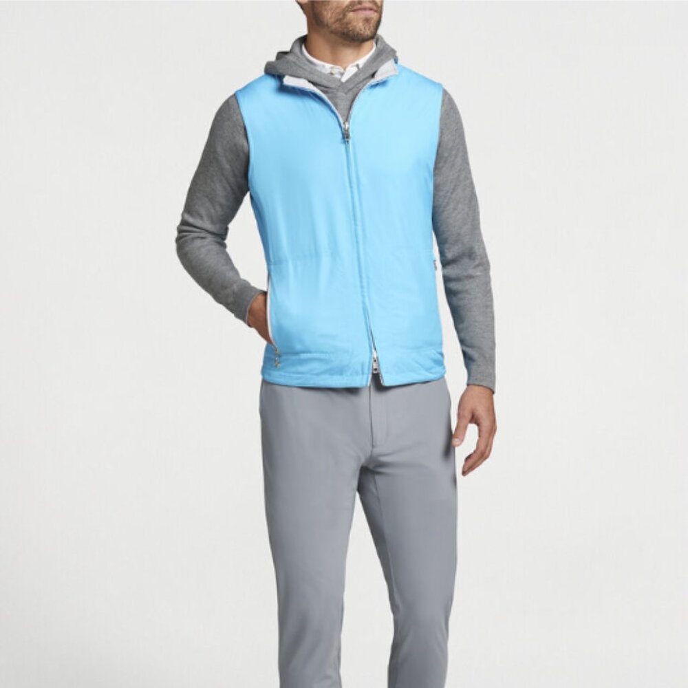 Peter Millar Thermal Block Reversible Vest - Picture 3 of 15